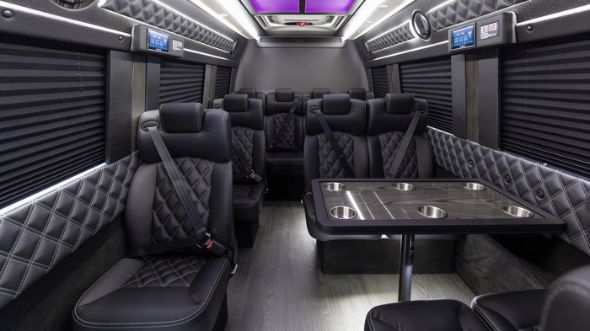 15 passenger sprinter van interior boise