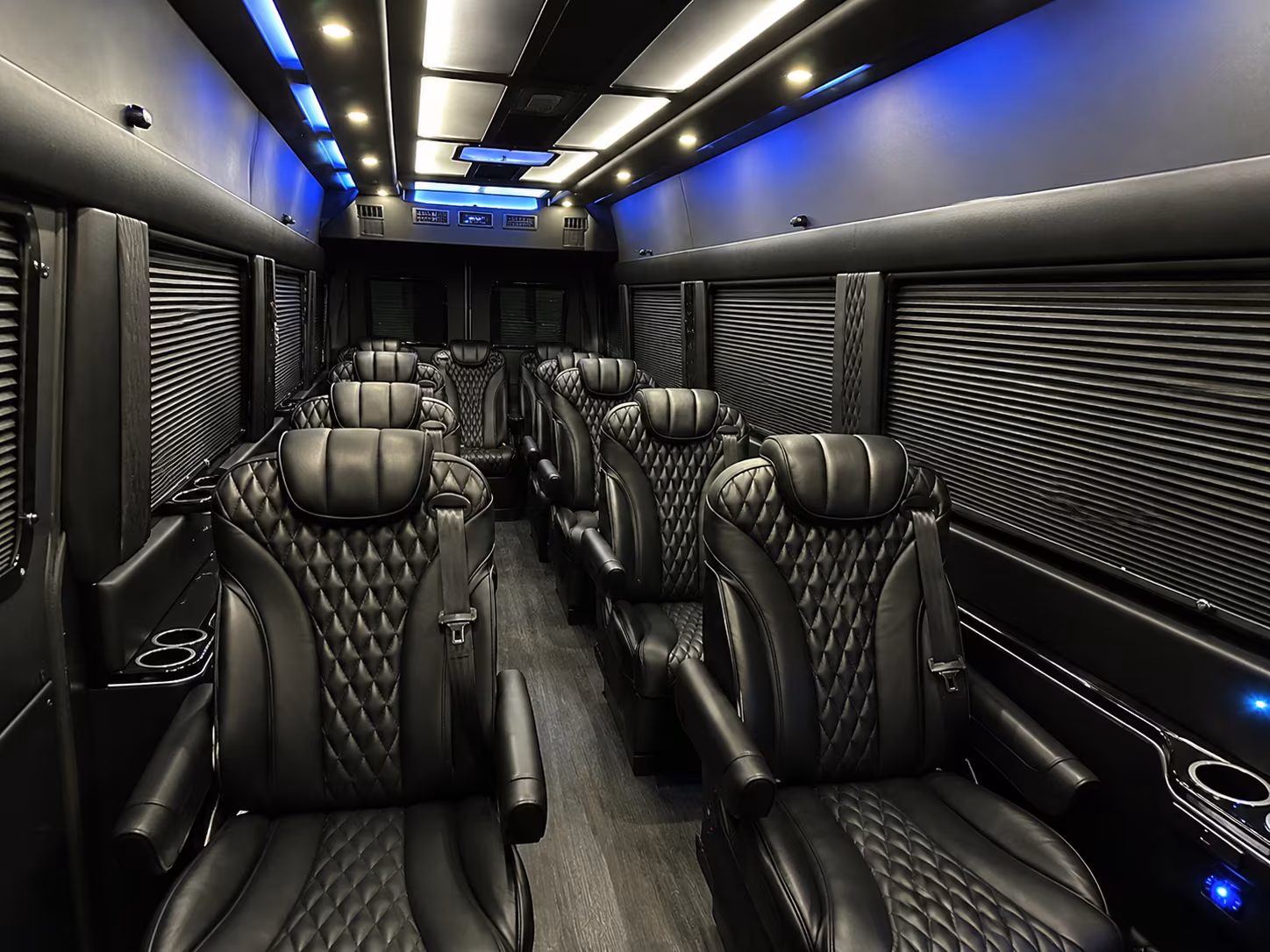 boise 10 passenger sprinter van inside