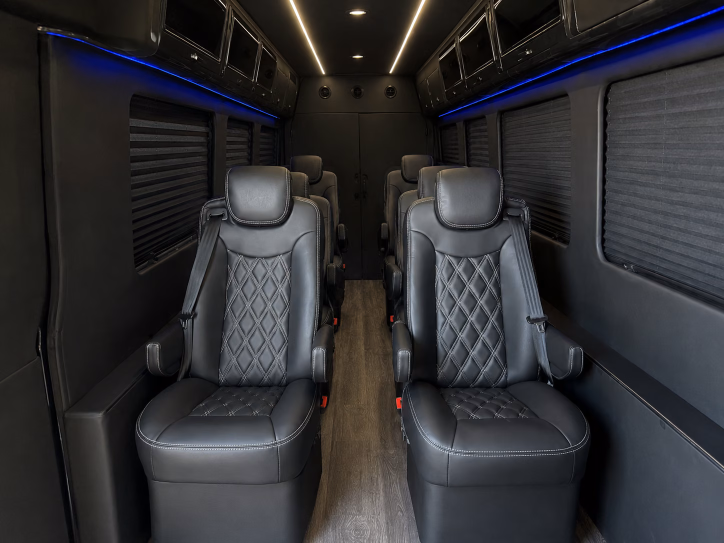 boise 12 passenger sprinter van inside