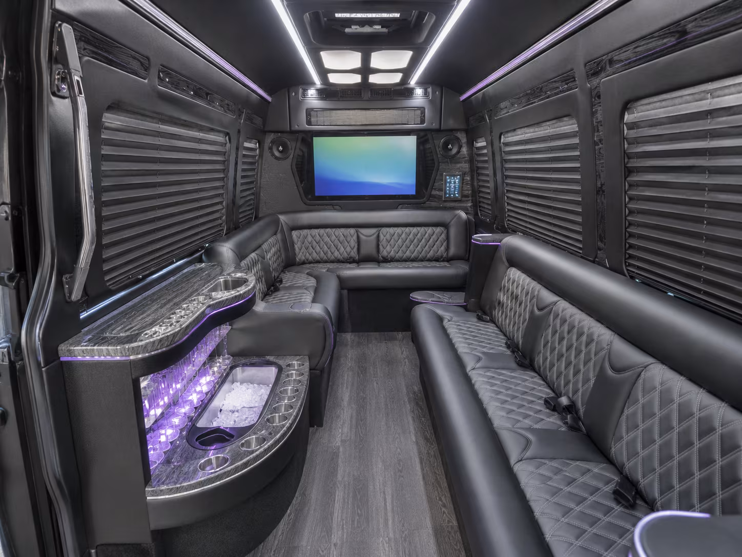 boise sprinter limousine interior