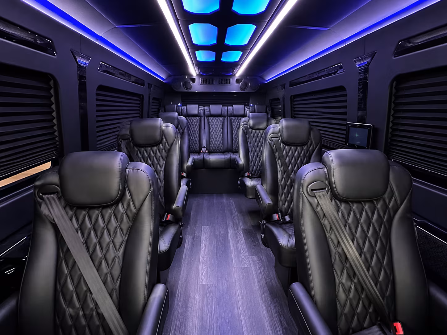 parent coordinated sprinter van bookings with set pickup and return times in boise